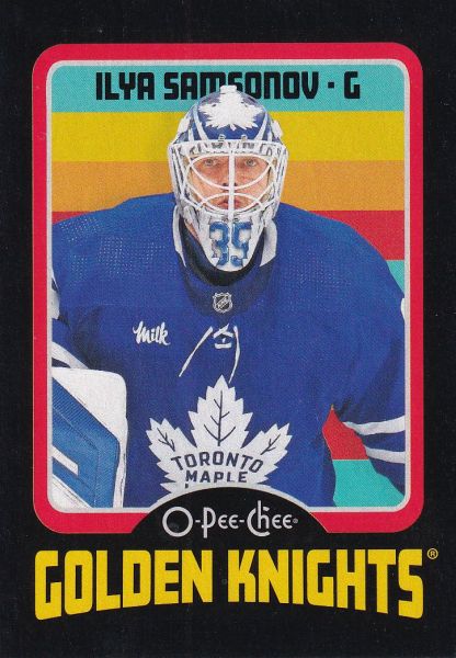 paralel karta ILYA SAMSONOV 24-25 OPC Retro Black Border /100